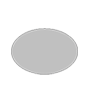 Mousepad hochwertig bedruckt aus Kunststoff mit Kautschuk-Rücken oval (oval konturgestanzt)