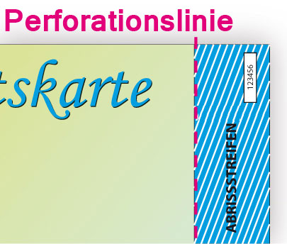 Perforationslinie